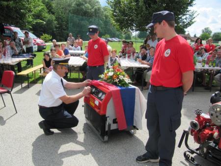 PGD Razkrižje, prevzem nove prenosne motorne brizgalne, junij 2014 28